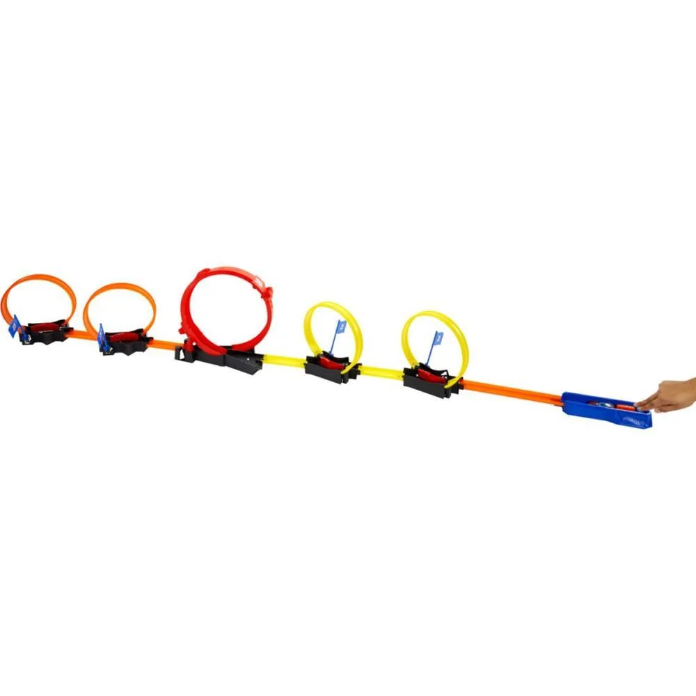 HOT WHEELS PISTA ACTION COMPETIÇÃO MULTI LOOPING MATTEL (UNIDADE) - imagem 4