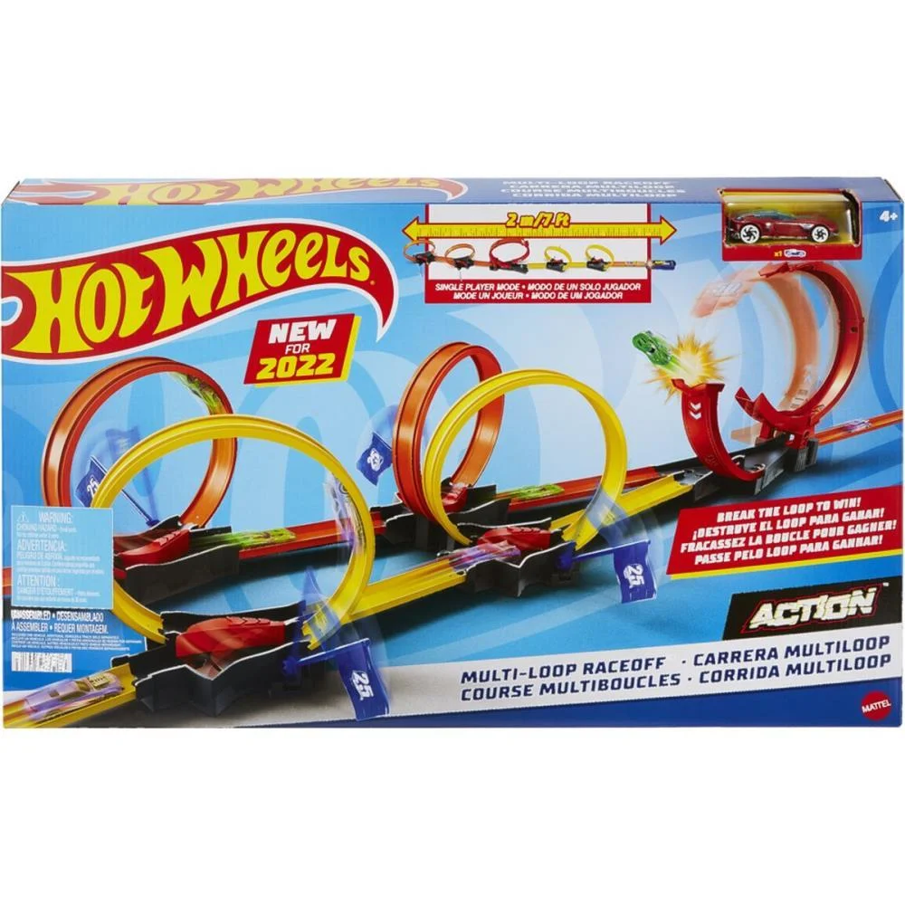 HOT WHEELS PISTA ACTION COMPETIÇÃO MULTI LOOPING MATTEL (UNIDADE) - imagem 10