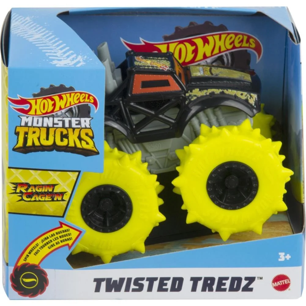HOT WHEELS MONSTER TRUCKS TWISTED TREDZ ESCALA 1:43 (S) MATTEL (UNIDADE) - imagem 18