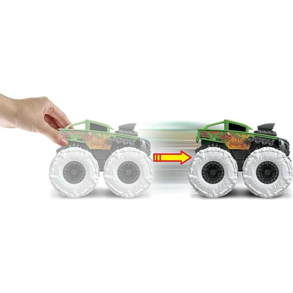 HOT WHEELS MONSTER TRUCKS TWISTED TREDZ ESCALA 1:43 (S) MATTEL (UNIDADE) - imagem 6