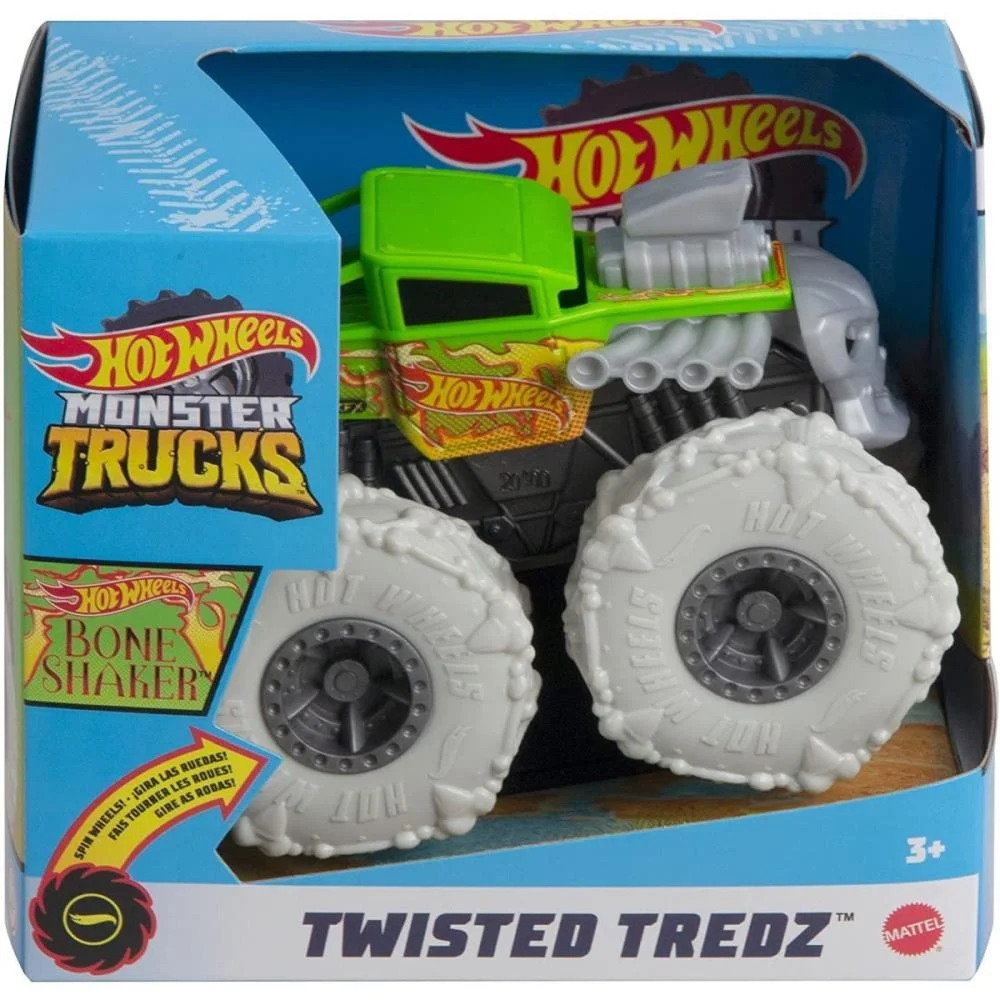 HOT WHEELS MONSTER TRUCKS TWISTED TREDZ ESCALA 1:43 (S) MATTEL (UNIDADE) - imagem 7
