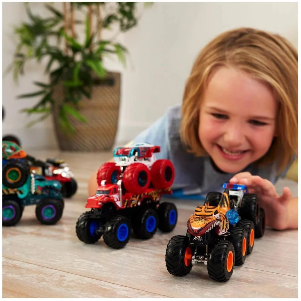 HOT WHEELS MONSTER TRUCKS CAMINHOES REBOQUE 1:64 (S) MATTEL (UNIDADE) - imagem 18