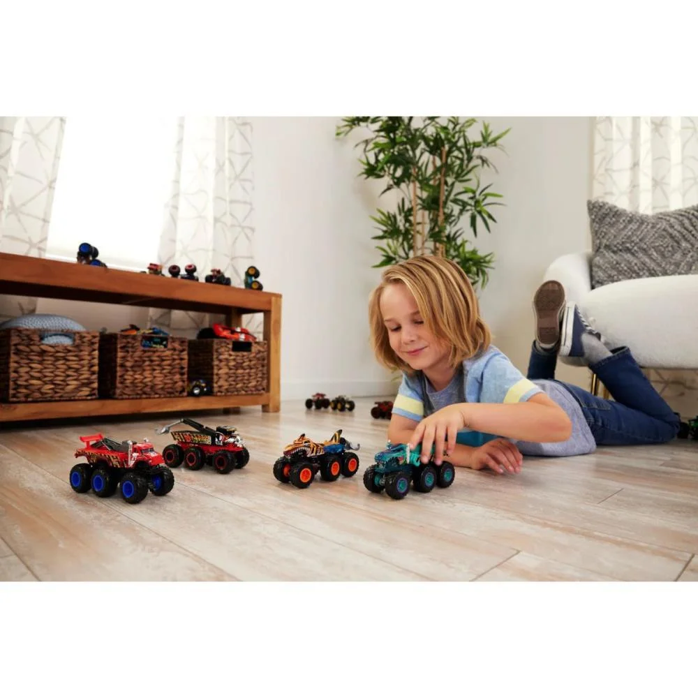 HOT WHEELS MONSTER TRUCKS CAMINHOES REBOQUE 1:64 (S) MATTEL (UNIDADE) - imagem 19