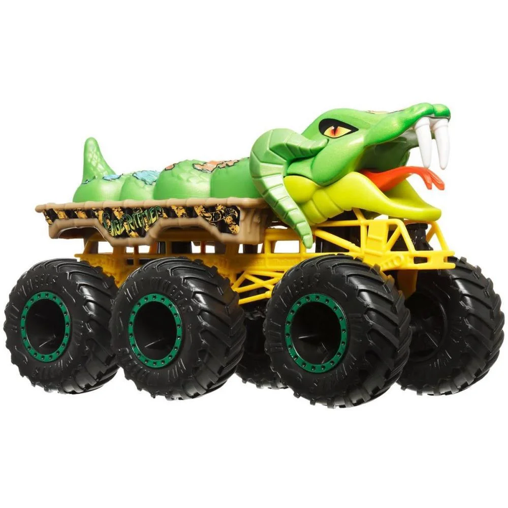 HOT WHEELS MONSTER TRUCKS CAMINHOES REBOQUE 1:64 (S) MATTEL (UNIDADE) - imagem 3