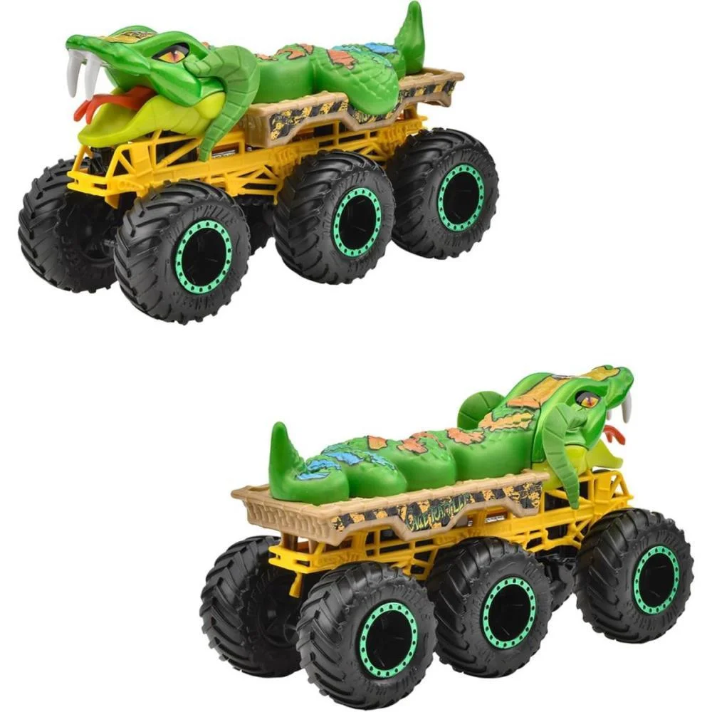 HOT WHEELS MONSTER TRUCKS CAMINHOES REBOQUE 1:64 (S) MATTEL (UNIDADE) - imagem 4