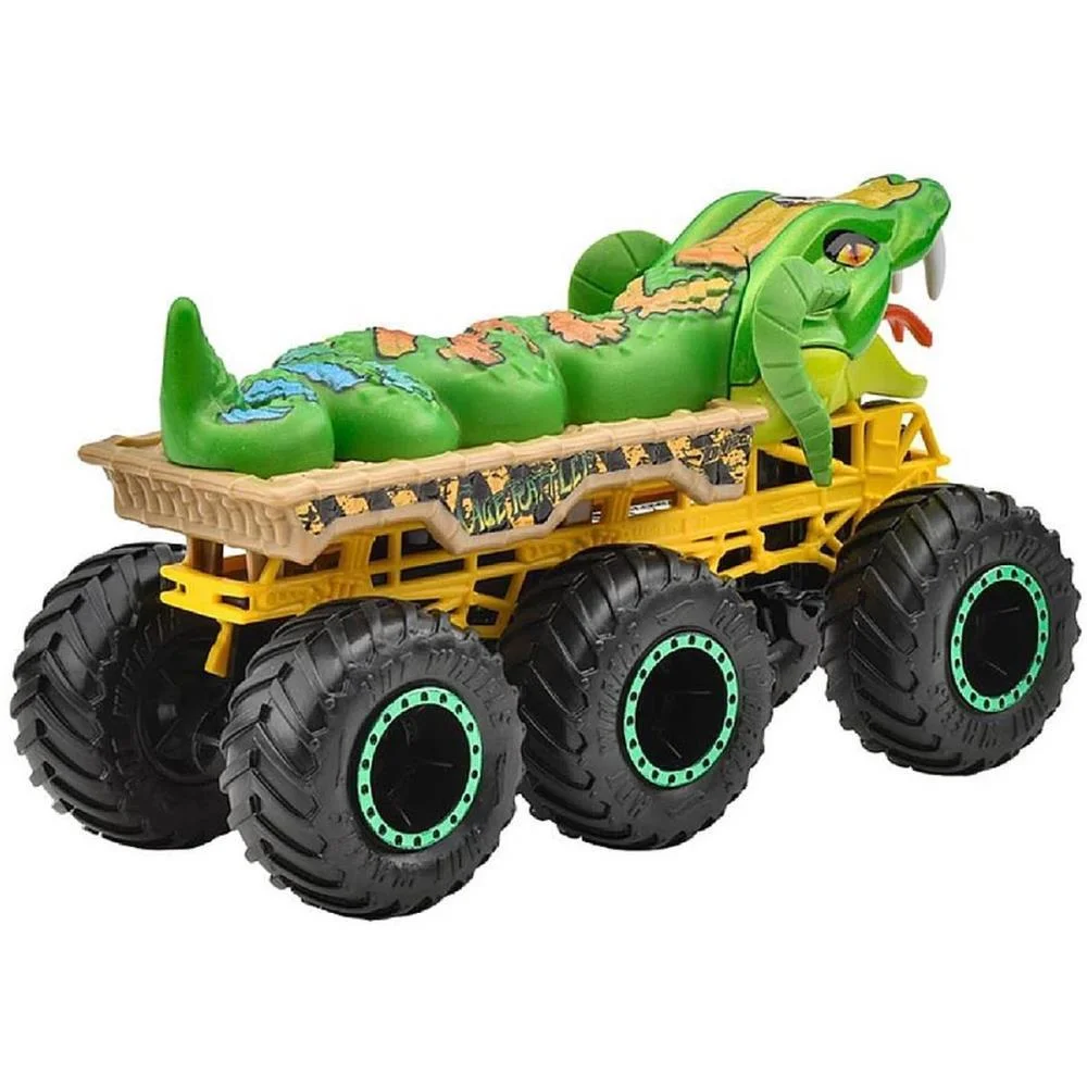 HOT WHEELS MONSTER TRUCKS CAMINHOES REBOQUE 1:64 (S) MATTEL (UNIDADE) - imagem 5