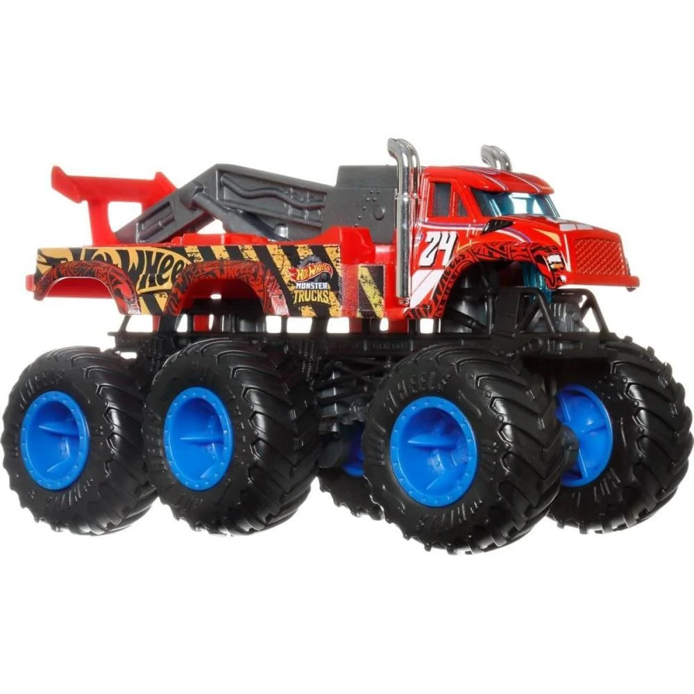 HOT WHEELS MONSTER TRUCKS CAMINHOES REBOQUE 1:64 (S) MATTEL (UNIDADE) - imagem 9