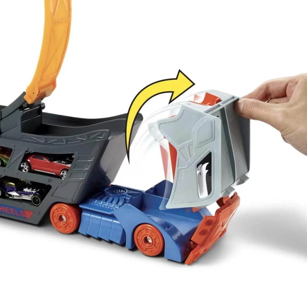 HOT WHEELS PISTA CITY TRANSPORTADOR DE ACROBACIAS MATTEL (UNIDADE) - imagem 6