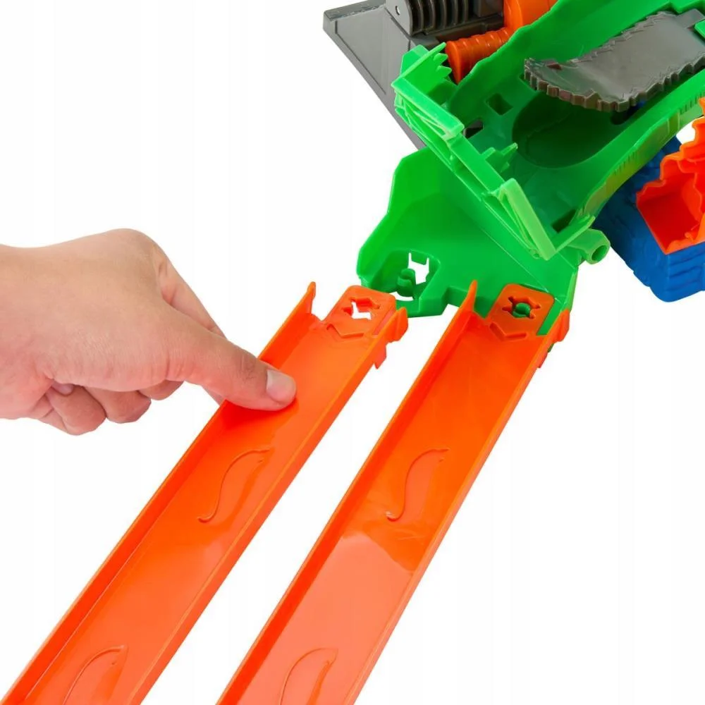 HOT WHEELS MONSTER TRUCKS DESTRUICAO DO DRAGAO MATTEL (UNIDADE) - imagem 6