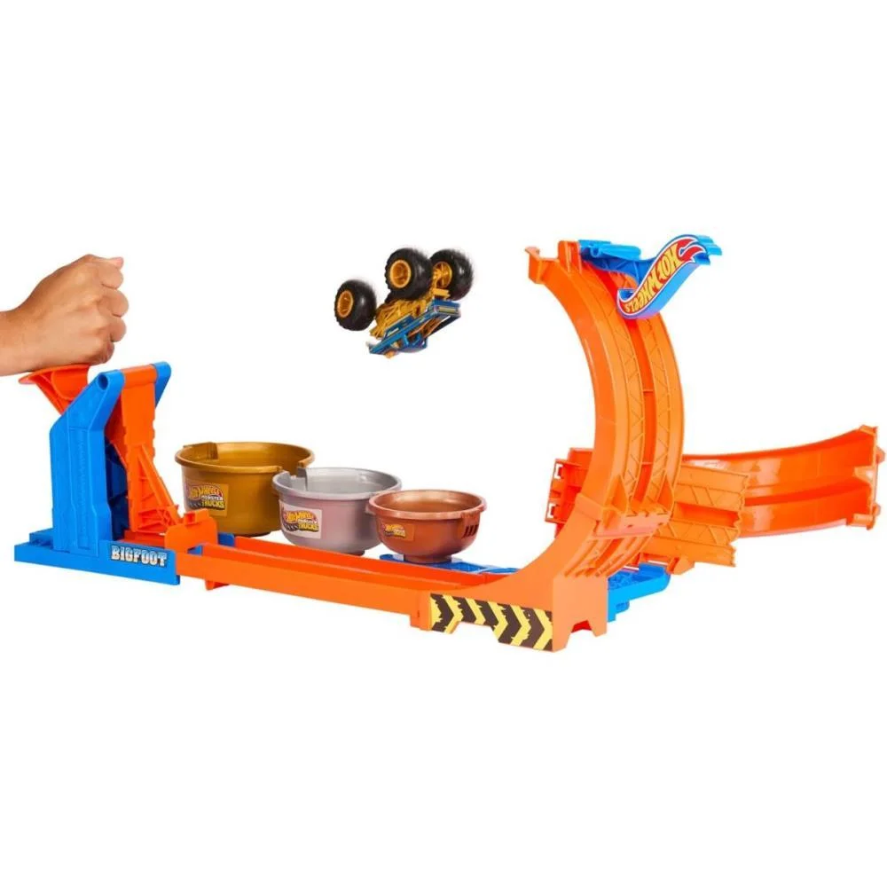 HOT WHEELS MONSTER TRUCKS LOOP BIGFOOT GIROS EXTREMOS MATTEL (UNIDADE) - imagem 6