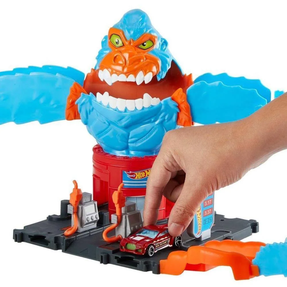 HOT WHEELS PISTA CITY NÊMESIS ATAQUE DO GORILA MATTEL (UNIDADE) - imagem 5