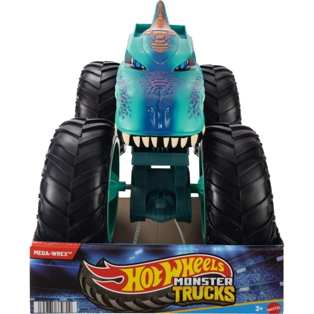 HOT WHEELS MONSTER TRUCKS SCALE MEGA WREX XL MATTEL (UNIDADE) - imagem 5
