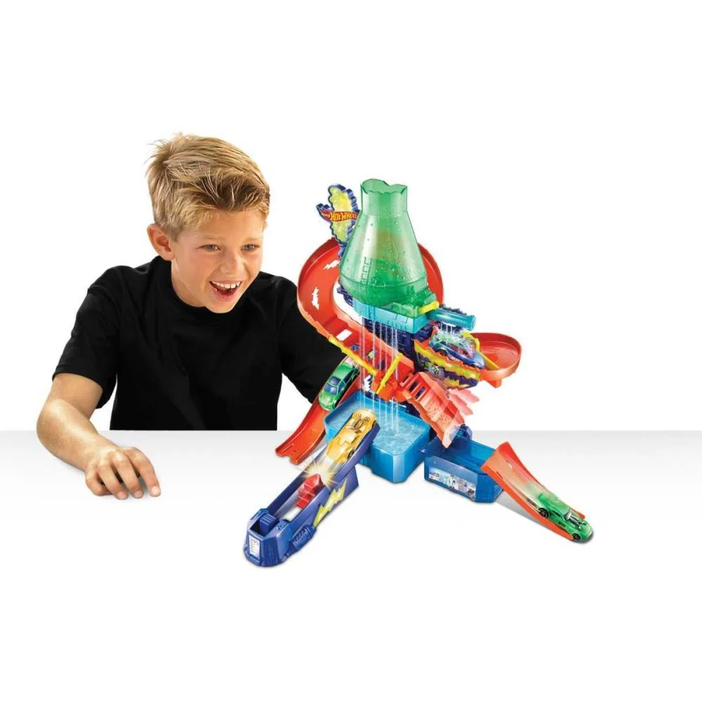 HOT WHEELS PISTA CITY COLOR CHANGE ESTACAO CIENTIFIC MATTEL (UNIDADE) - imagem 4