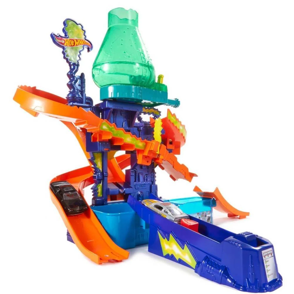 HOT WHEELS PISTA CITY COLOR CHANGE ESTACAO CIENTIFIC MATTEL (UNIDADE) - imagem 9