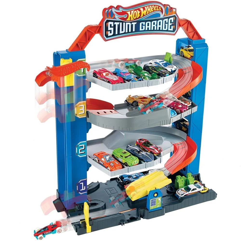 HOT WHEELS PISTA CITY GARAGEM 4 PISOS MATTEL (UNIDADE) - imagem 3