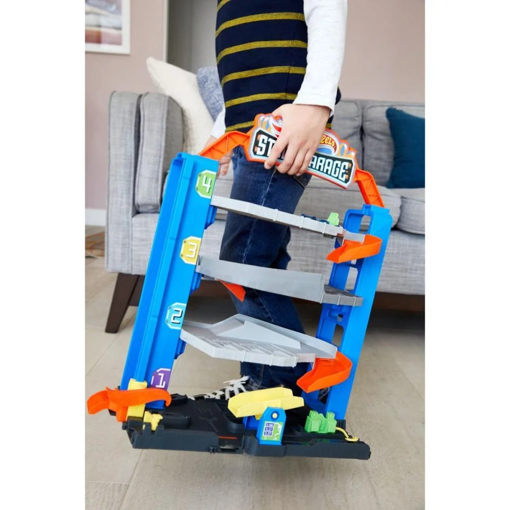 HOT WHEELS PISTA CITY GARAGEM 4 PISOS MATTEL (UNIDADE) - imagem 5