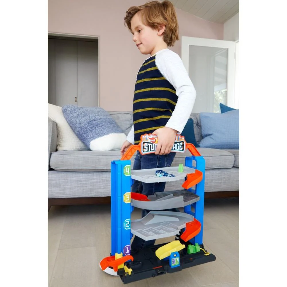HOT WHEELS PISTA CITY GARAGEM 4 PISOS MATTEL (UNIDADE) - imagem 6