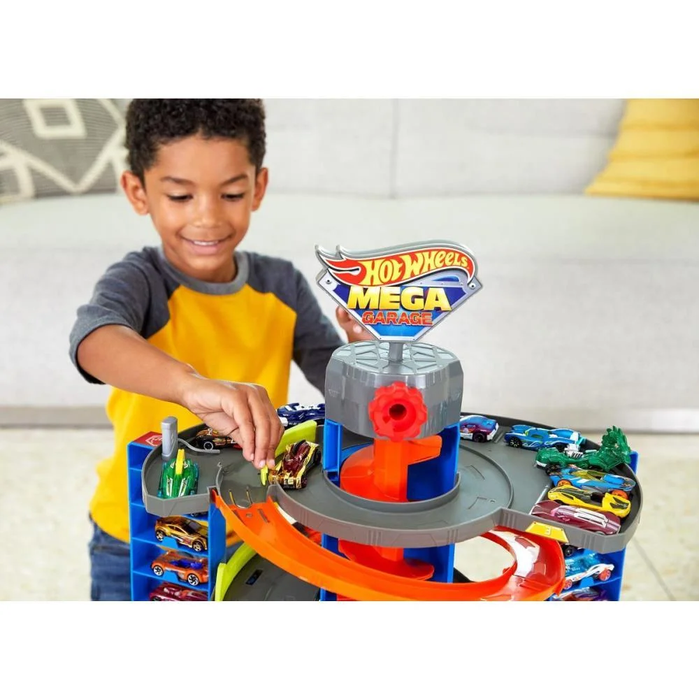 HOT WHEELS PISTA CITY MEGA GARAGEM ESPIRAL MATTEL (UNIDADE) - imagem 11