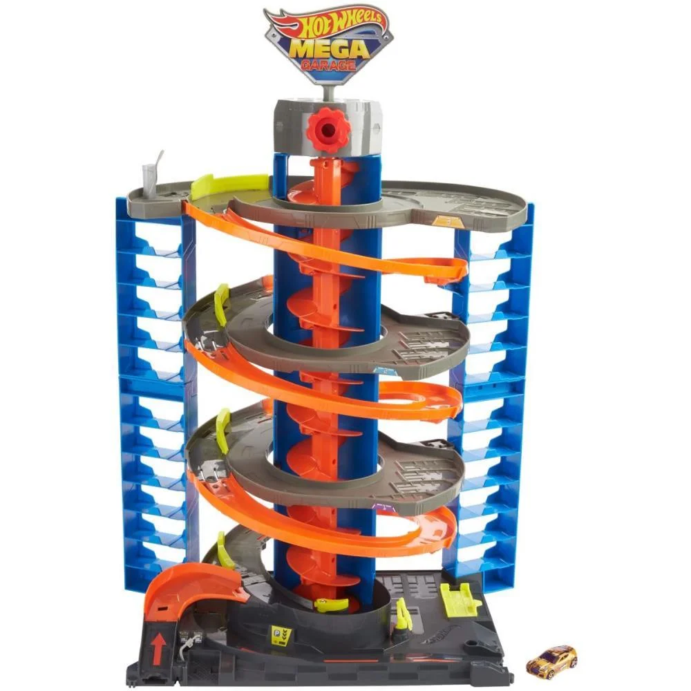 HOT WHEELS PISTA CITY MEGA GARAGEM ESPIRAL MATTEL (UNIDADE) - imagem 3