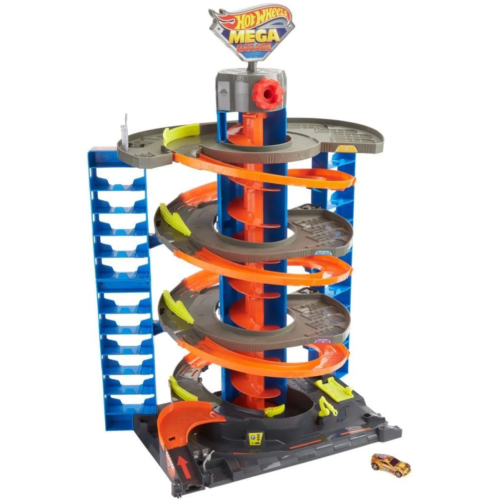HOT WHEELS PISTA CITY MEGA GARAGEM ESPIRAL MATTEL (UNIDADE) - imagem 4