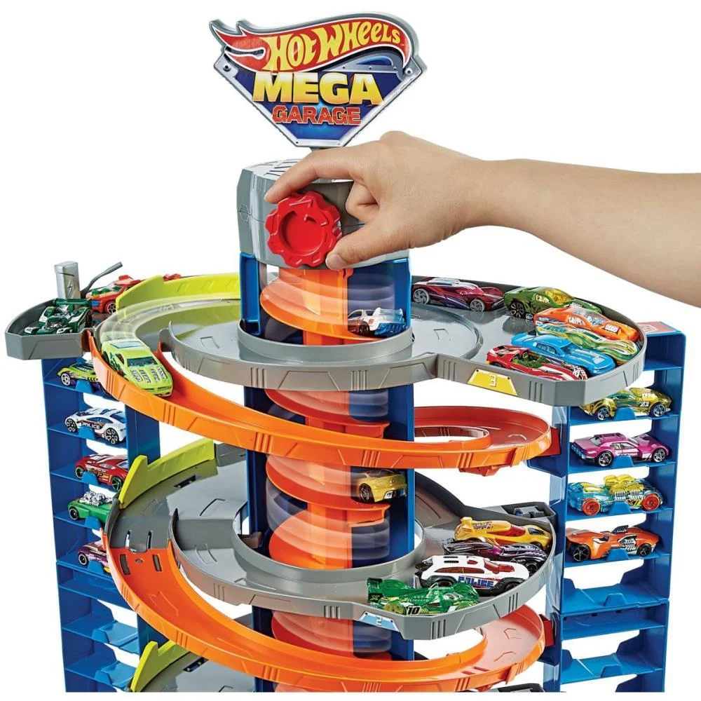 HOT WHEELS PISTA CITY MEGA GARAGEM ESPIRAL MATTEL (UNIDADE) - imagem 5