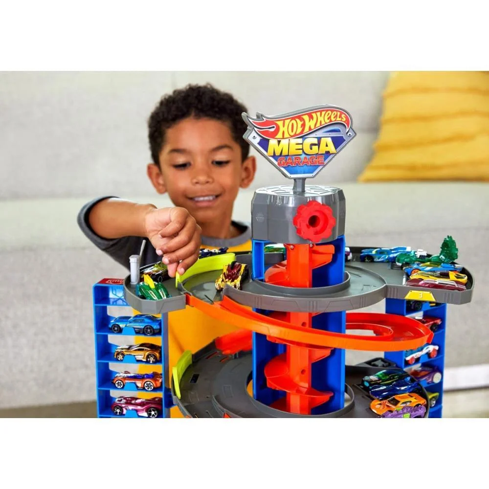 HOT WHEELS PISTA CITY MEGA GARAGEM ESPIRAL MATTEL (UNIDADE) - imagem 10