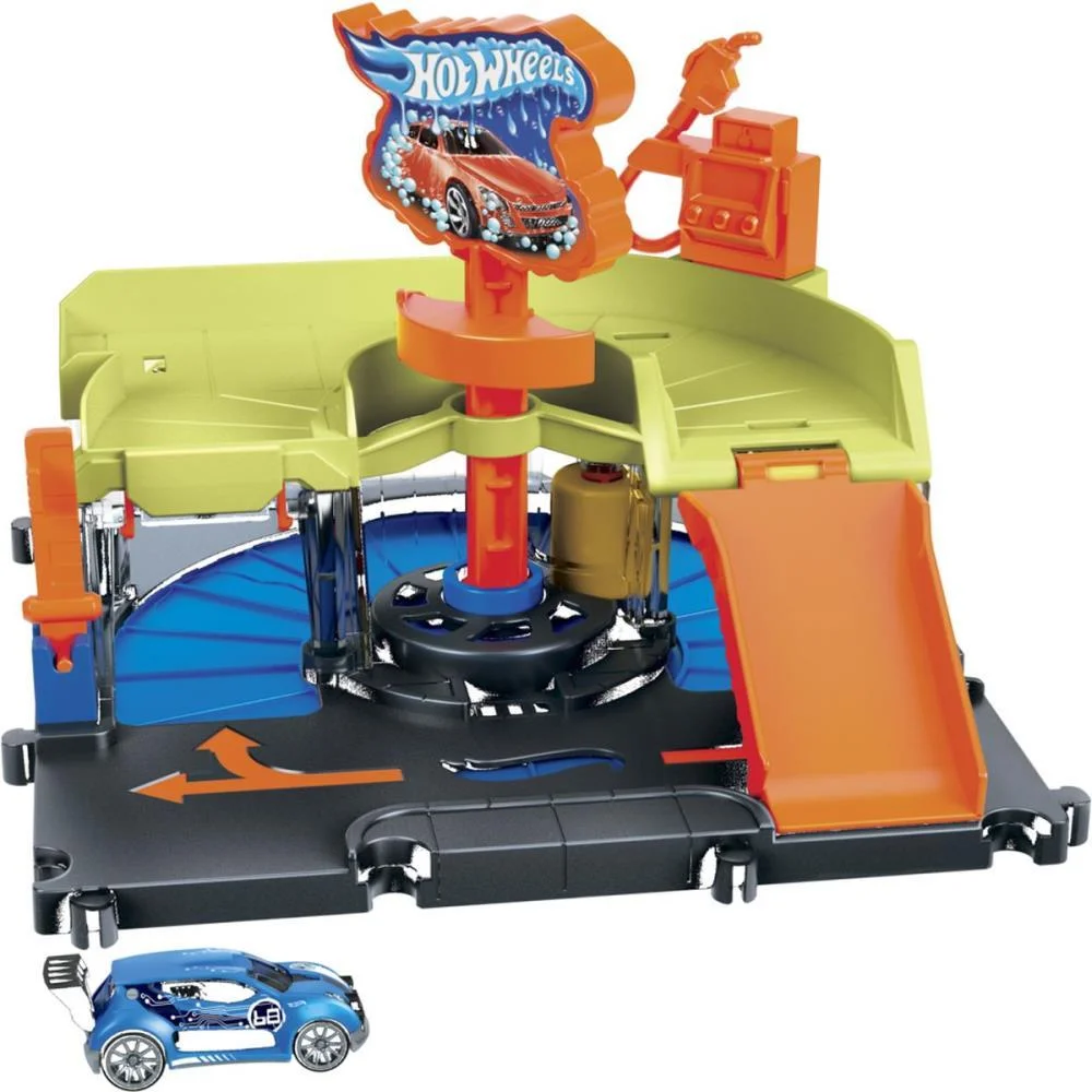 HOT WHEELS PISTA CITY DOWNTOWN LAVA-RÁPIDO MATTEL (UNIDADE) - imagem 3