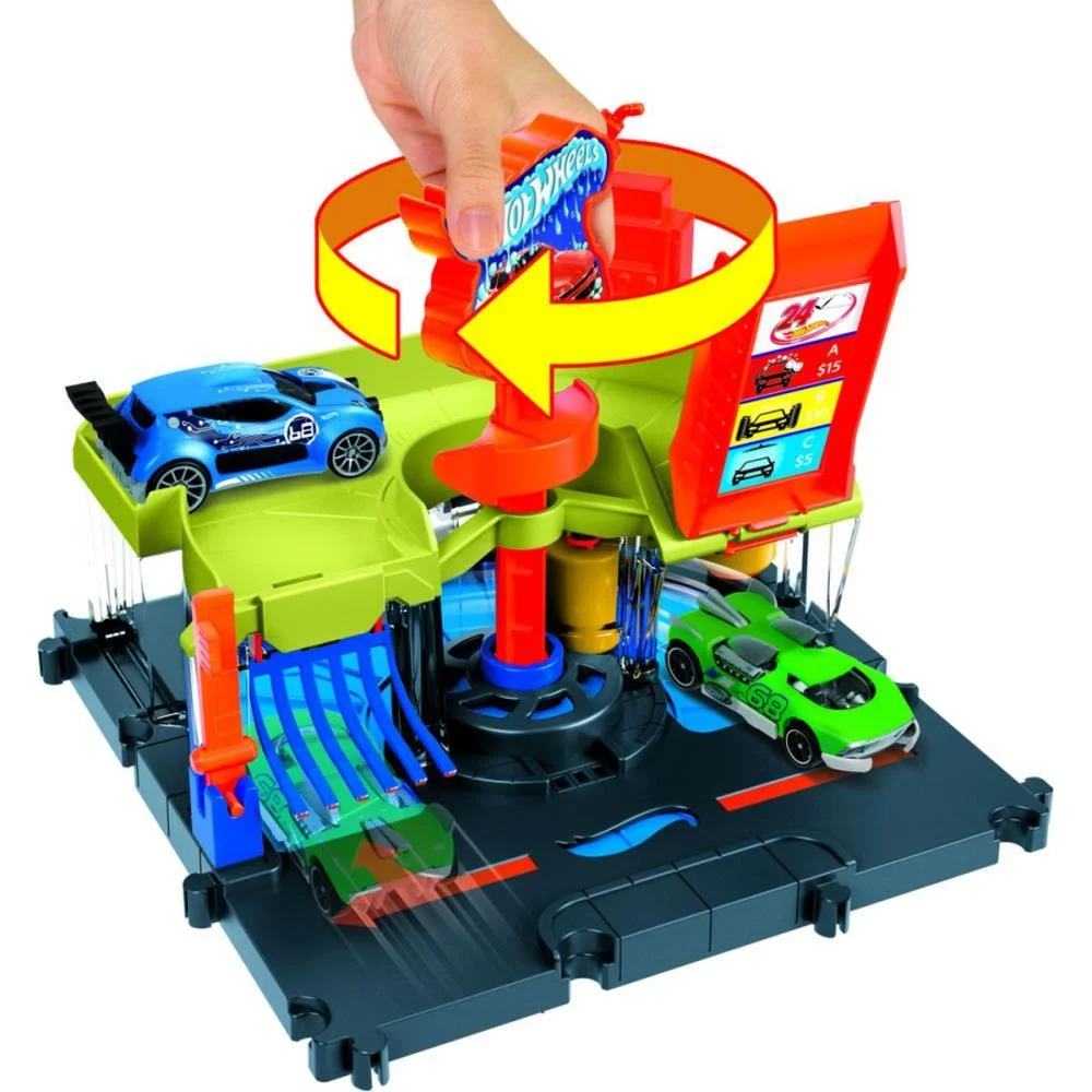 HOT WHEELS PISTA CITY DOWNTOWN LAVA-RÁPIDO MATTEL (UNIDADE) - imagem 4