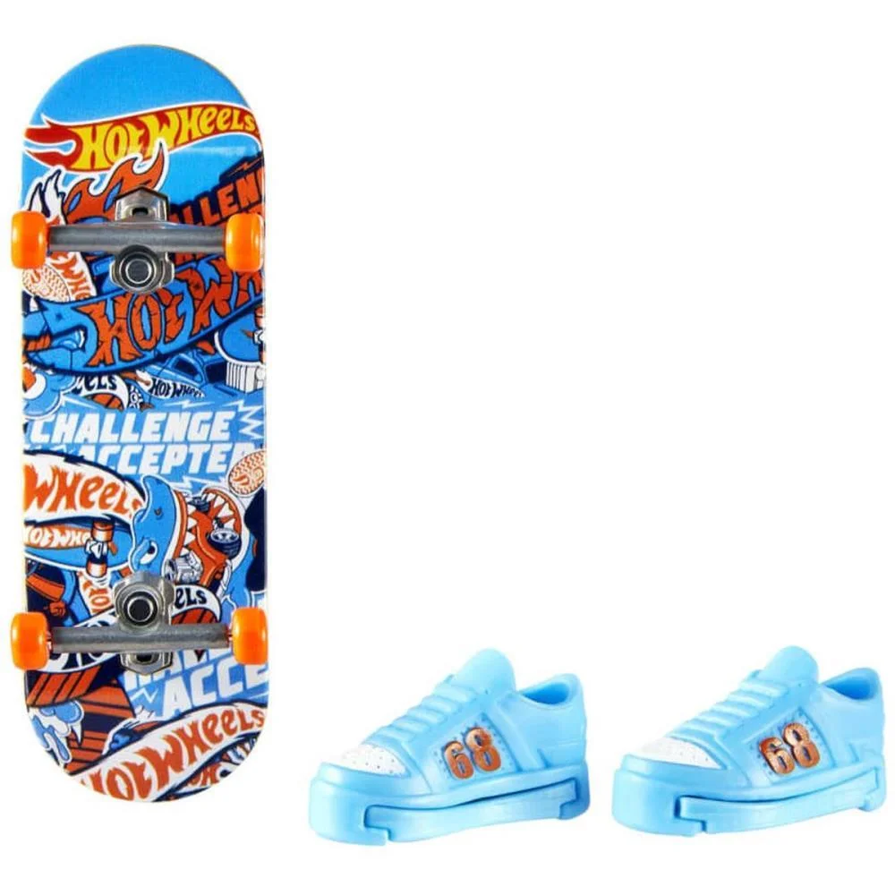 HOT WHEELS SKATE SKATE DE DEDO + TÊNIS (S) MATTEL (UNIDADE) - imagem 2