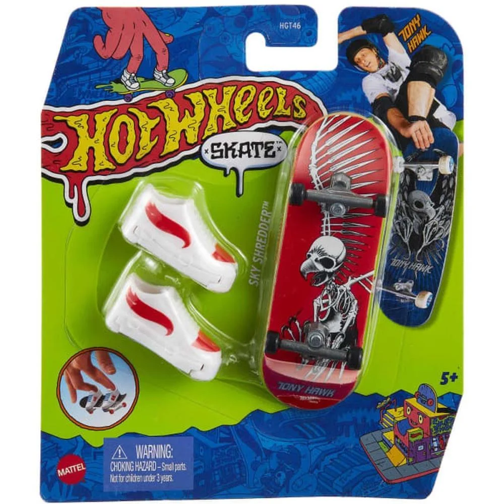 HOT WHEELS SKATE SKATE DE DEDO + TÊNIS (S) MATTEL (UNIDADE) - imagem 11