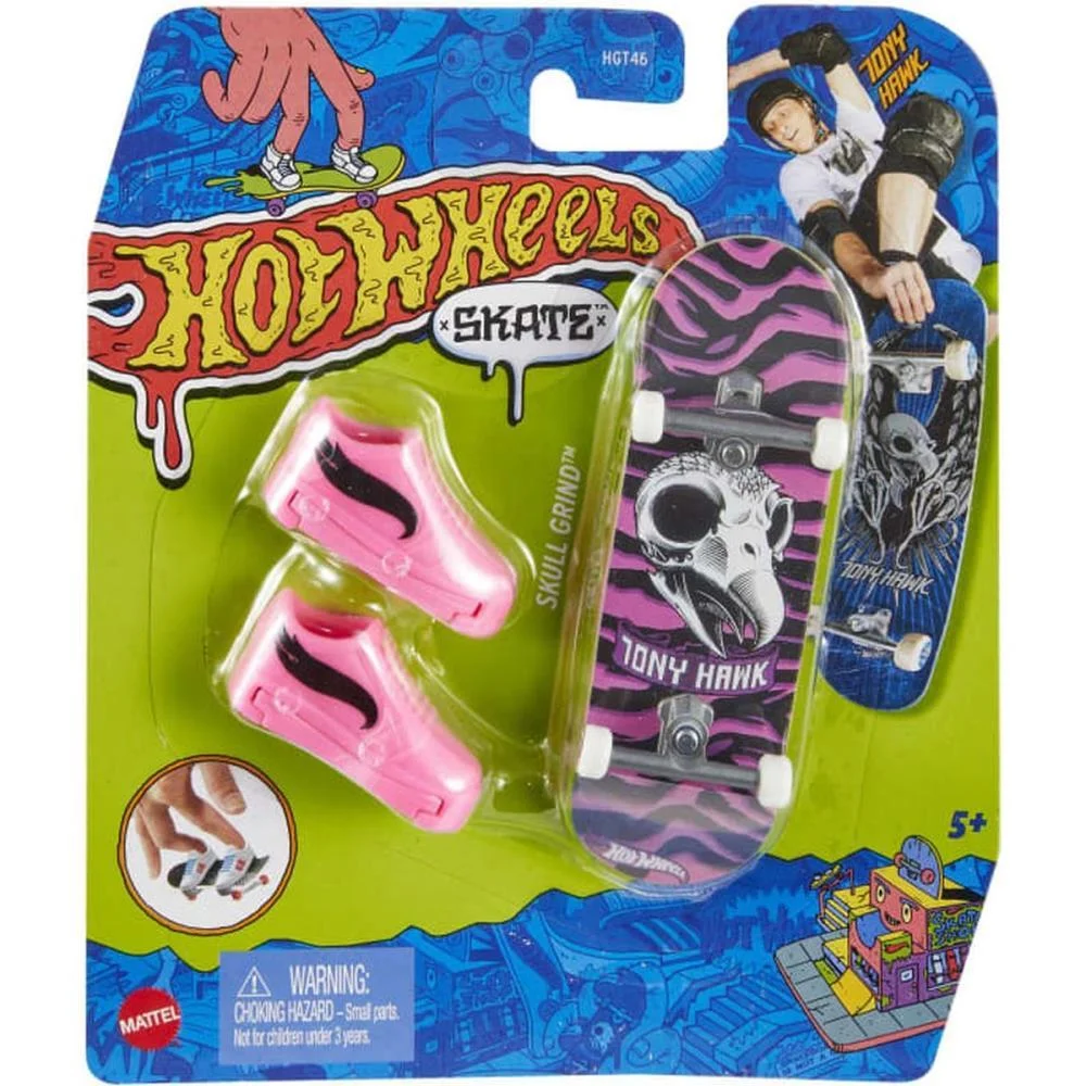 HOT WHEELS SKATE SKATE DE DEDO + TÊNIS (S) MATTEL (UNIDADE) - imagem 12