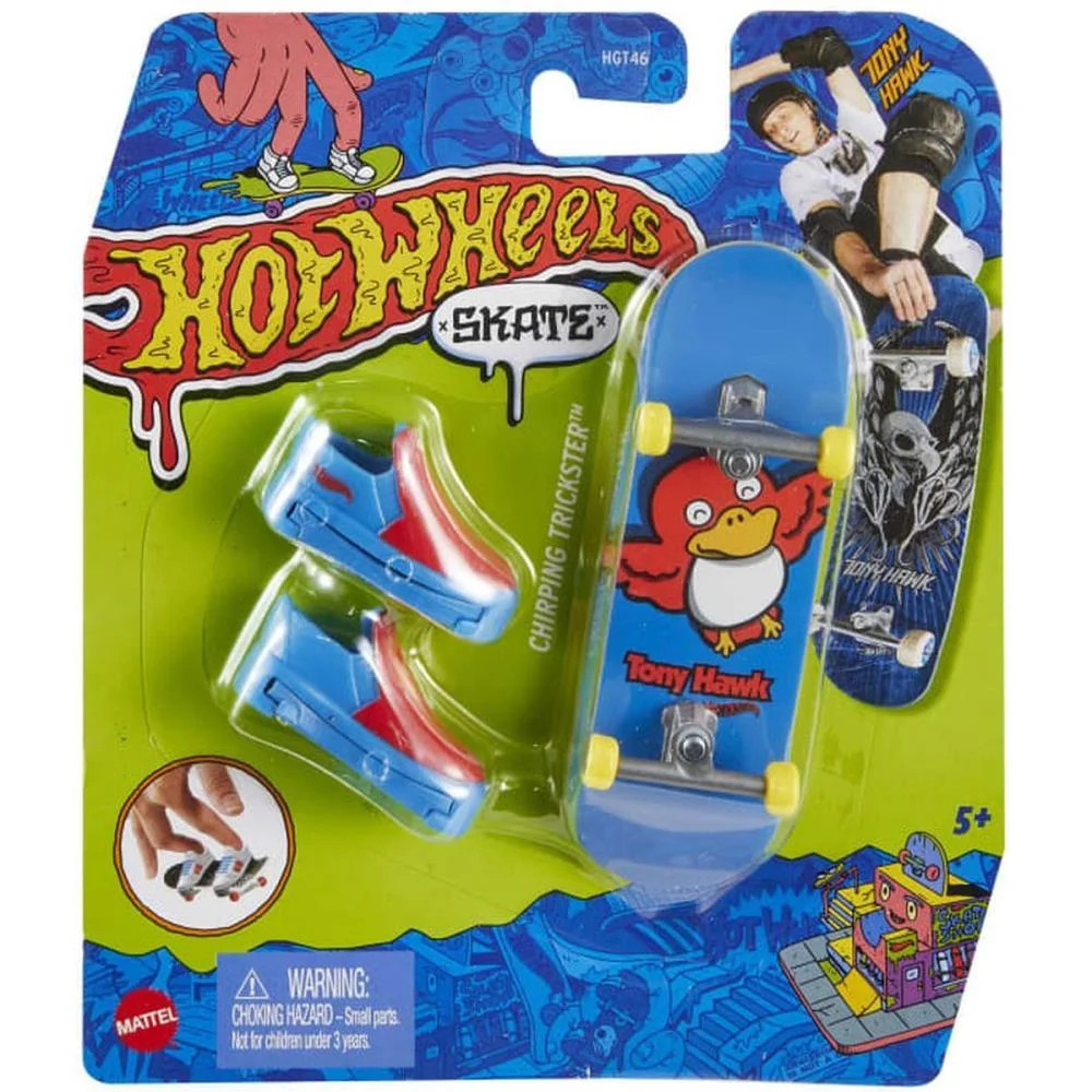 HOT WHEELS SKATE SKATE DE DEDO + TÊNIS (S) MATTEL (UNIDADE) - imagem 9