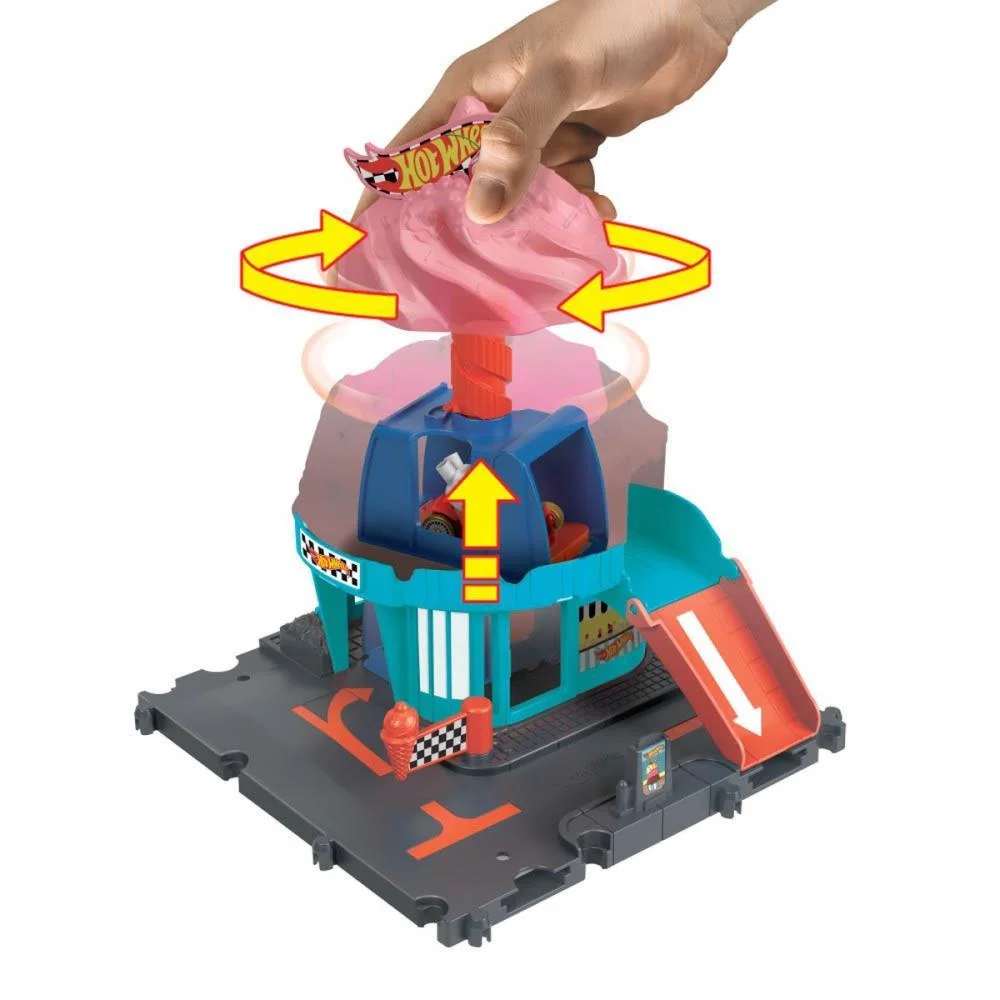 HOT WHEELS PISTA CITY CONJUNTO SORVETERIA MATTEL (UNIDADE) - imagem 5