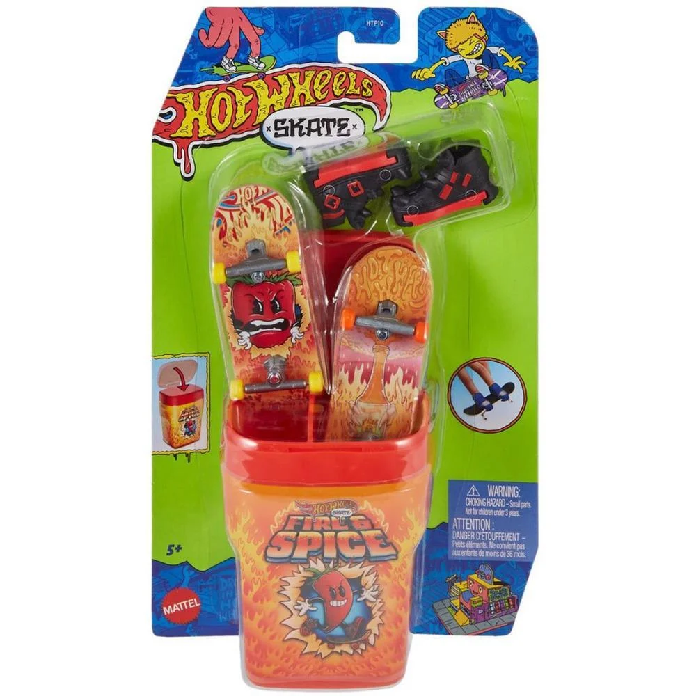 HOT WHEELS SKATE SKATE+TÊNIS PCT.CICLETE 2-PK(S MATTEL (UNIDADE) - imagem 14