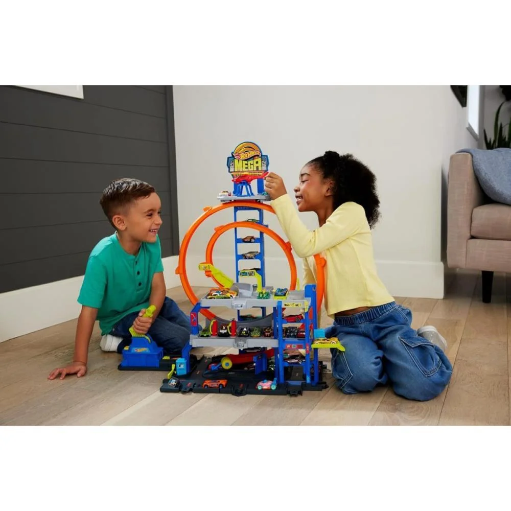 HOT WHEELS PISTA CITY MEGA GARAGEM MATTEL (UNIDADE) - imagem 11