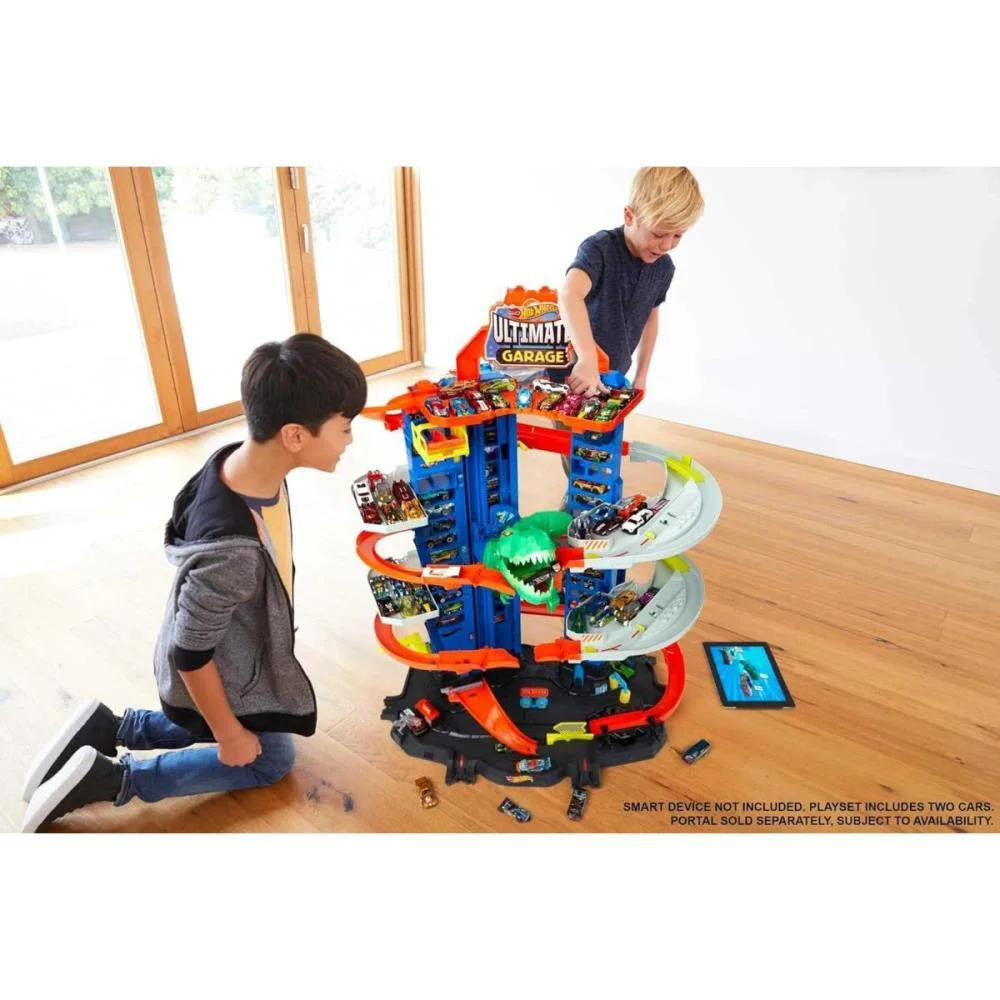 HOT WHEELS PISTA CITY ULTIMATE GARAGE ROBO T-REX MATTEL (UNIDADE) - imagem 12