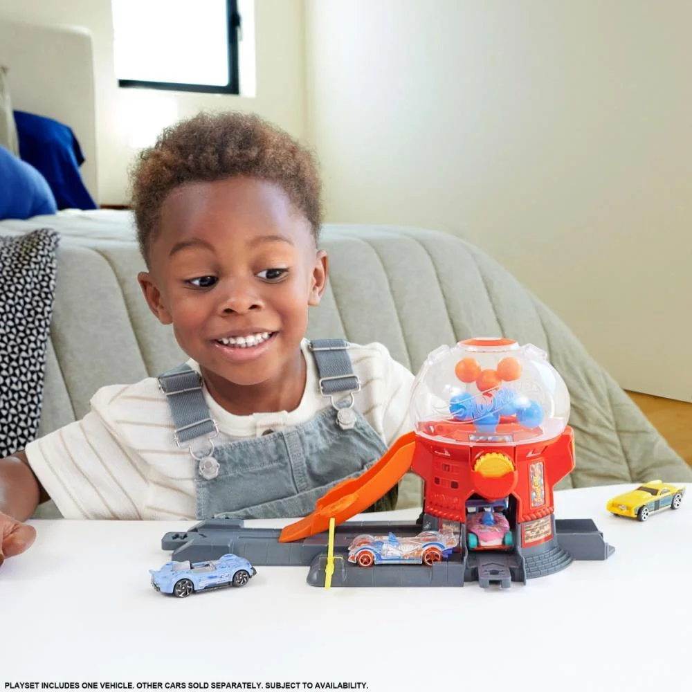 HOT WHEELS PISTA CITY DOWNTOWN LOJA DE DOCES MATTEL (UNIDADE) - imagem 8