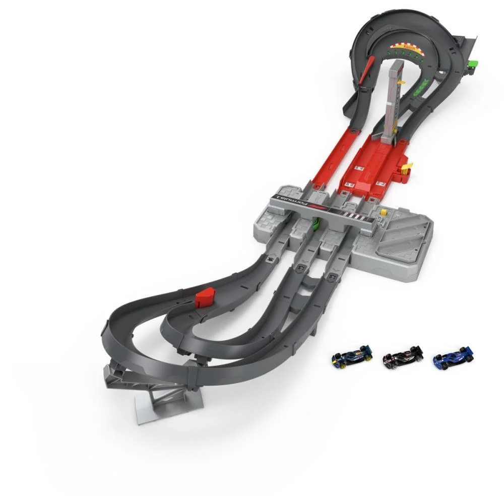 HOT WHEELS PISTA RACING F1 CIRCUITO DO GRANDE PREMIO MATTEL (UNIDADE) - imagem 2