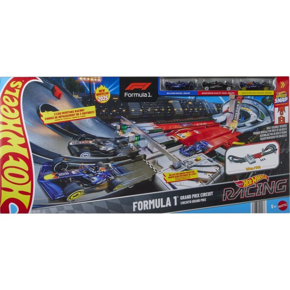 HOT WHEELS PISTA RACING F1 CIRCUITO DO GRANDE PREMIO MATTEL (UNIDADE) - imagem 5