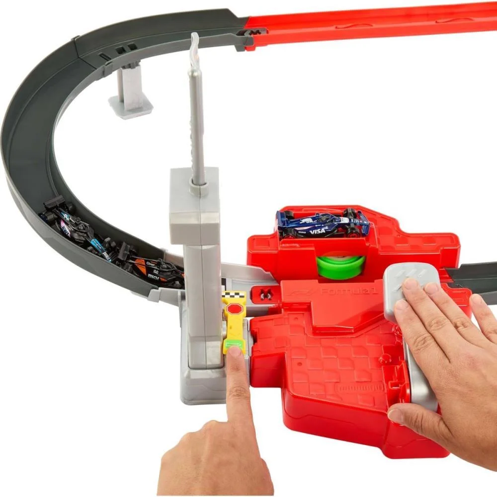 HOT WHEELS PISTA RACING F1 CIRCUITO DE CORRIDA MATTEL (UNIDADE) - imagem 5