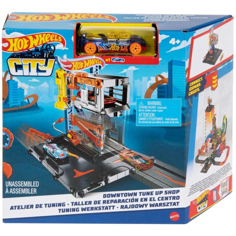 HOT WHEELS PISTA CITY DOWNTOWN CJ DE PISTAS (S) MATTEL (UNIDADE) - imagem 26