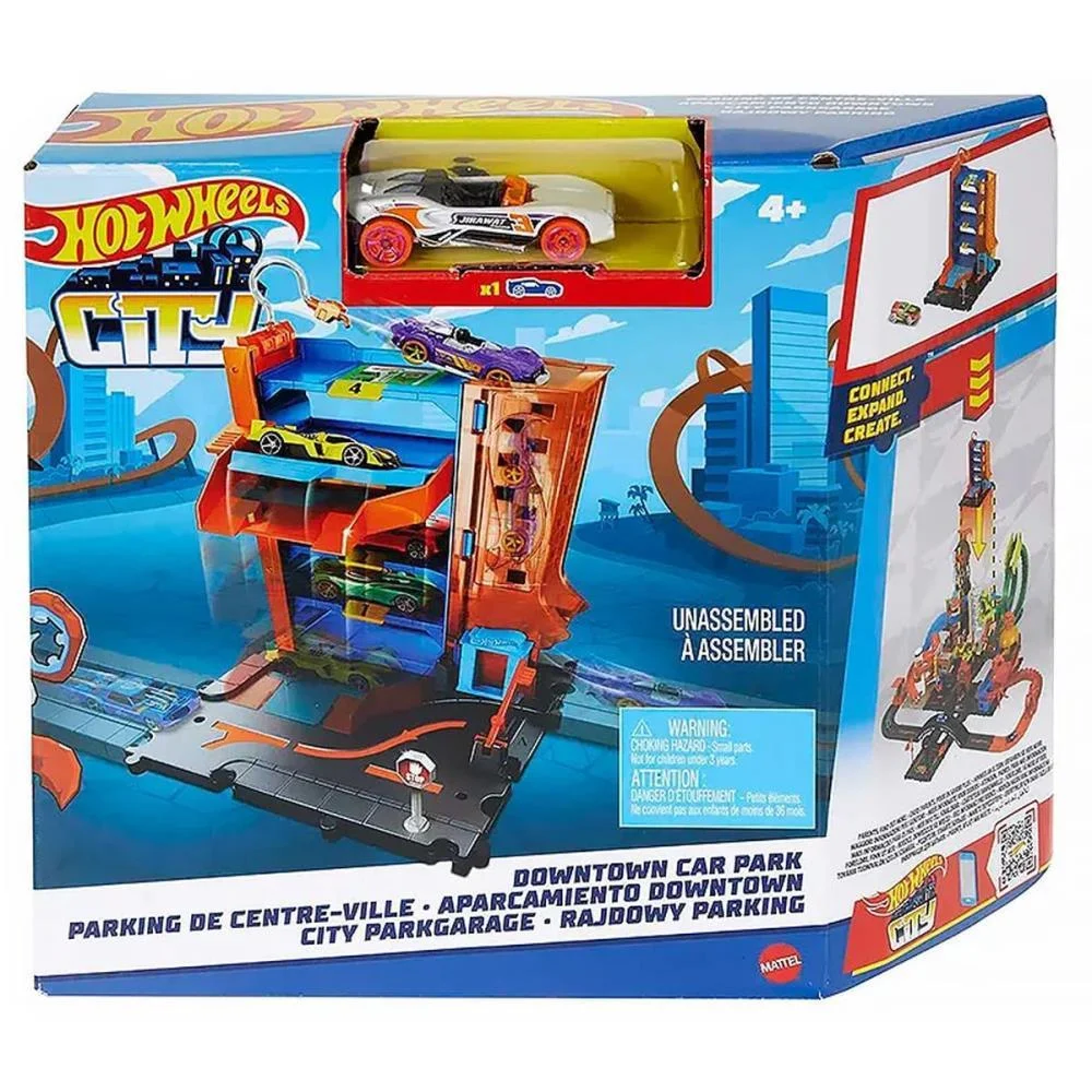HOT WHEELS PISTA CITY DOWNTOWN CJ DE PISTAS (S) MATTEL (UNIDADE) - imagem 6