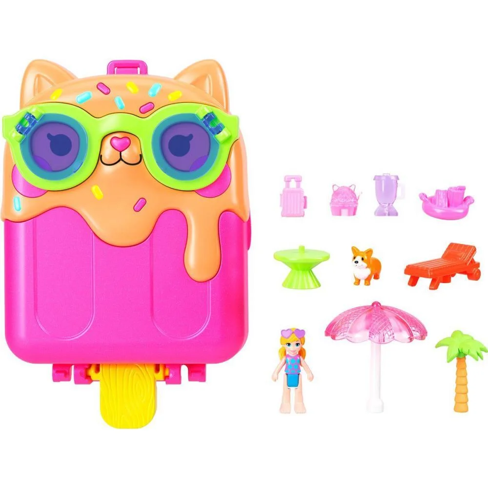 POLLY POCKET MICRO CONJ. WOLD ANIMAIZINHOS (S) MATTEL (UNIDADE) - imagem 14