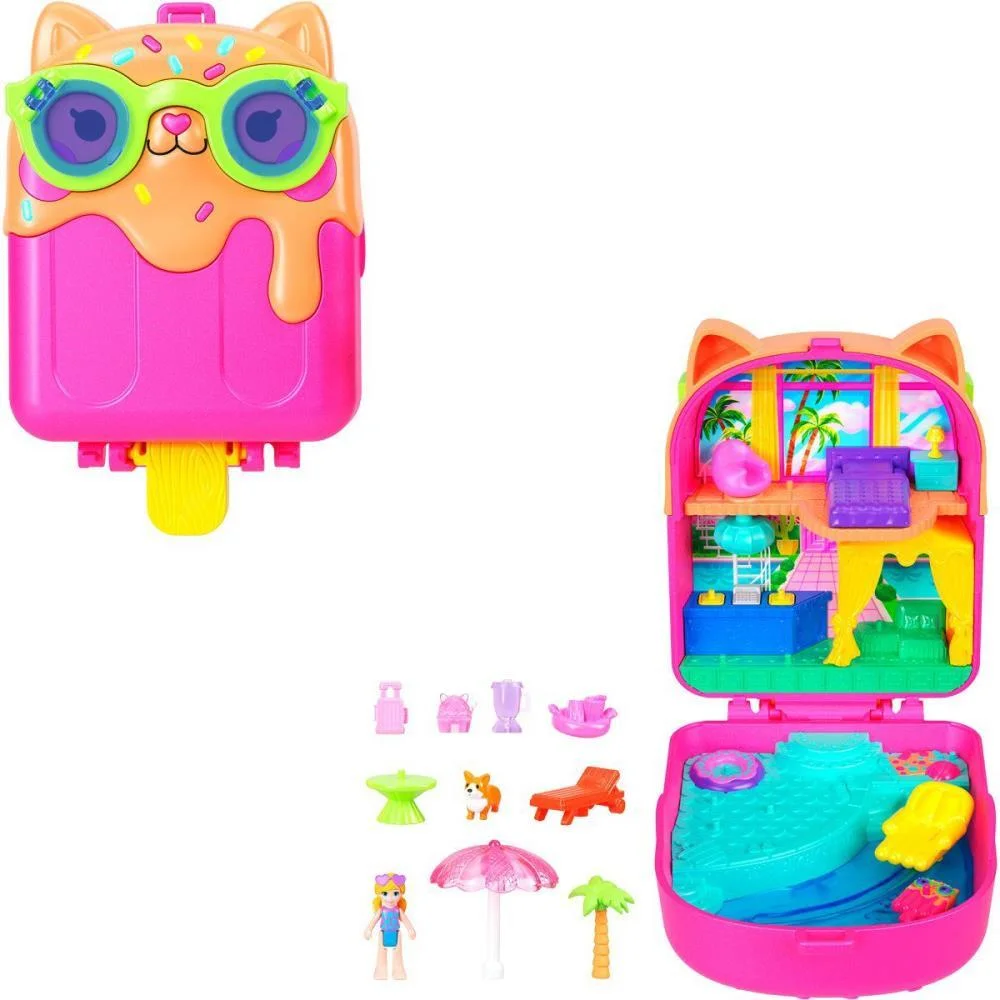 POLLY POCKET MICRO CONJ. WOLD ANIMAIZINHOS (S) MATTEL (UNIDADE) - imagem 16