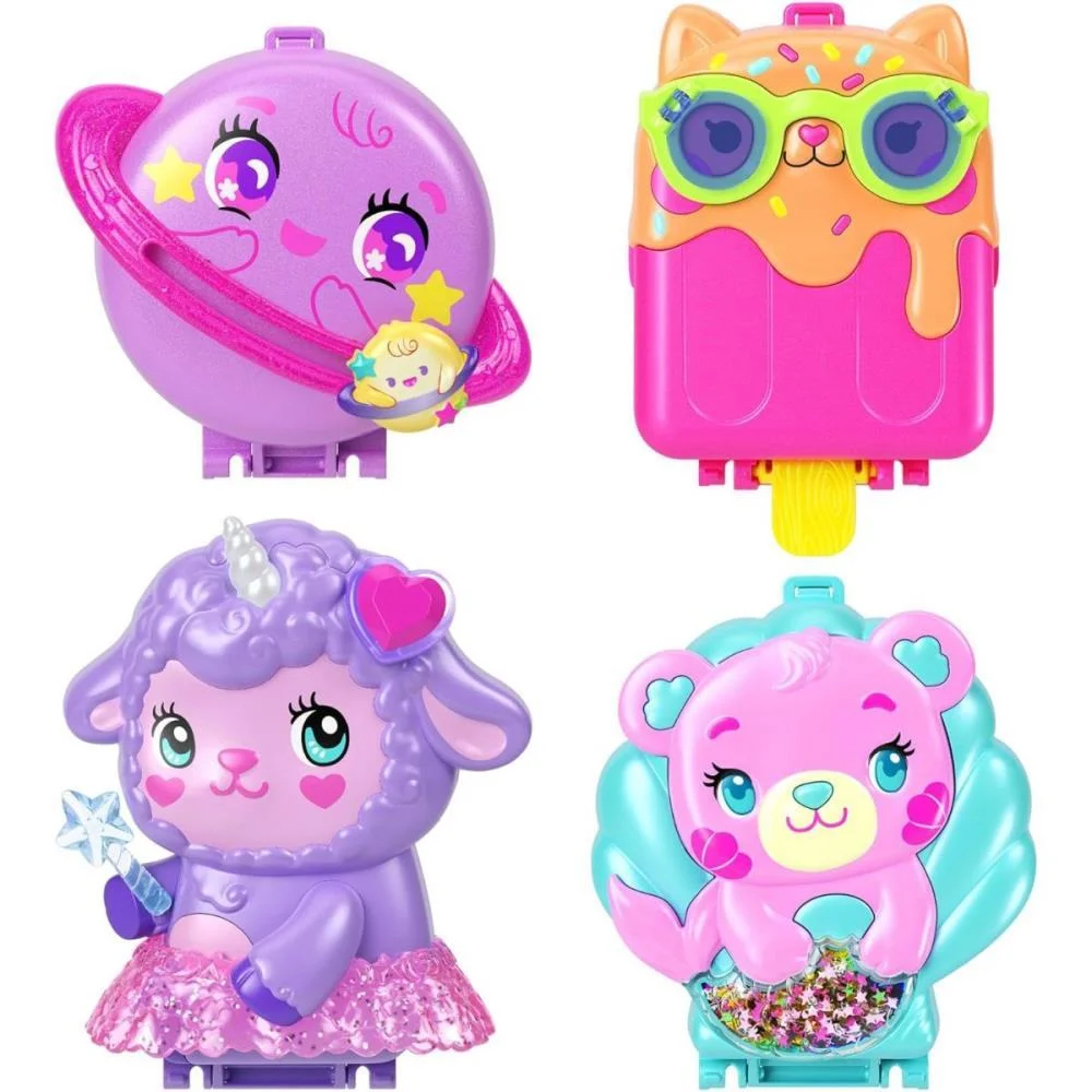 POLLY POCKET MICRO CONJ. WOLD ANIMAIZINHOS (S) MATTEL (UNIDADE) - imagem 3