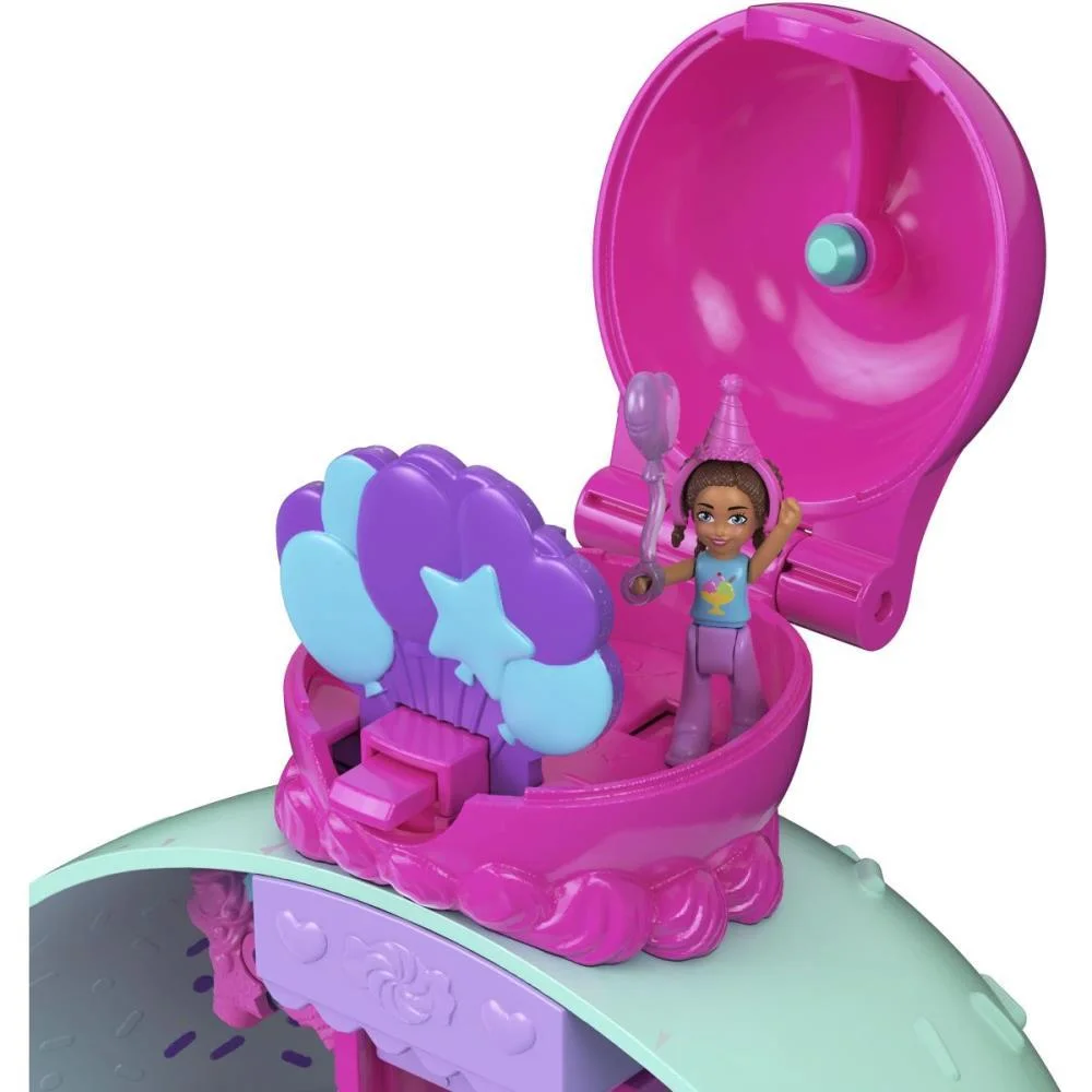 POLLY POCKET MICRO CONJ. CASA DE SORVETE MATTEL (UNIDADE) - imagem 13