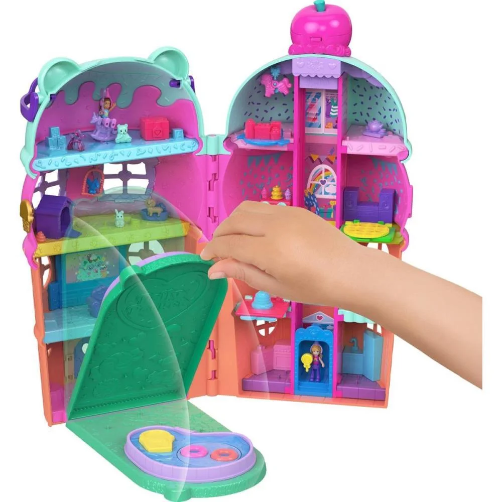 POLLY POCKET MICRO CONJ. CASA DE SORVETE MATTEL (UNIDADE) - imagem 8