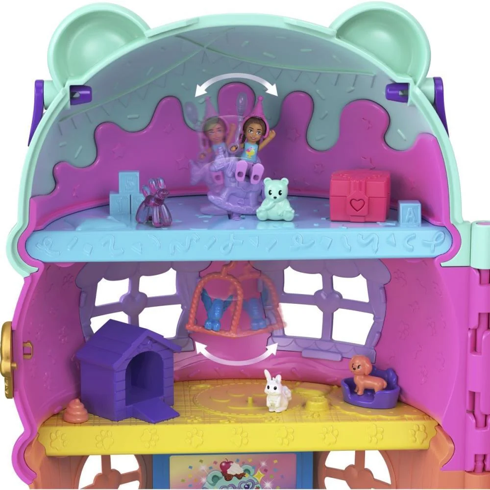 POLLY POCKET MICRO CONJ. CASA DE SORVETE MATTEL (UNIDADE) - imagem 10