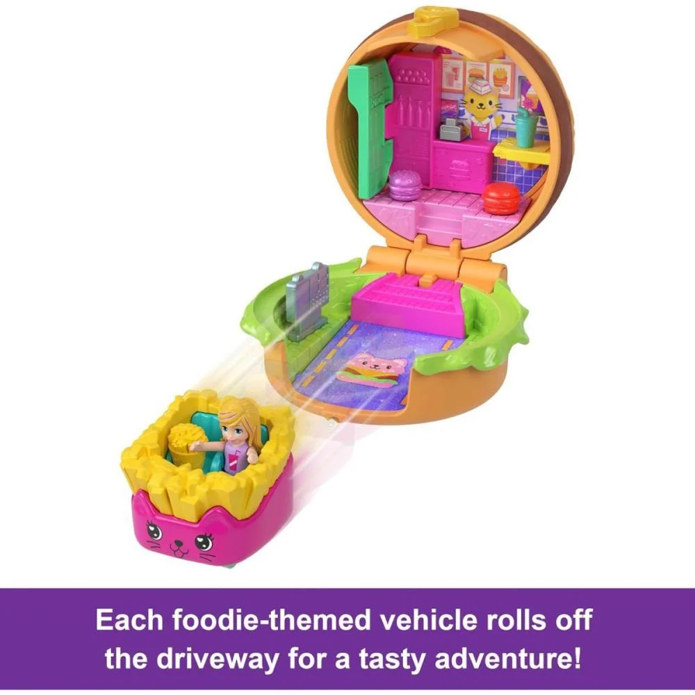 POLLY POCKET MICRO REVEAL COMIDINHA RAPIDA (S) MATTEL (UNIDADE) - imagem 5