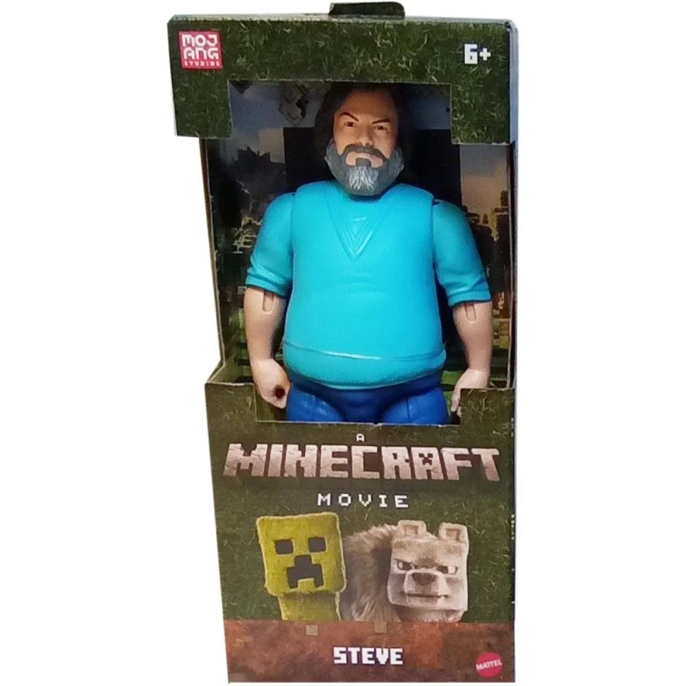 BONECO E PERSONAGEM MINECRAFT FILME FIG. 30CM (S) MATTEL (UNIDADE) - imagem 3